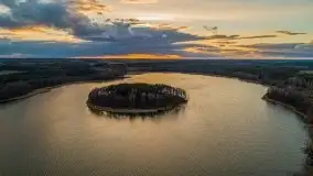 Zachód słońca nad jeziorem Jędzelewo, Stare Juchy - zdjęcie 25