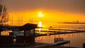 Wschód Słońca, Wilkasy, jezioro Niegocin - zdjęcie 1