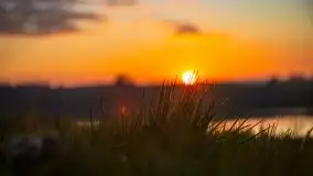 Wschód słońca, jezioro Buwełno - zdjęcie 38