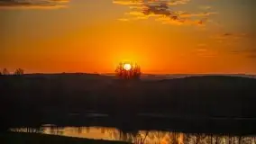 Wschód słońca, jezioro Buwełno - zdjęcie 42