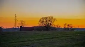 Zachód słońca niedaleko wsi Sulimy - zdjęcie 25