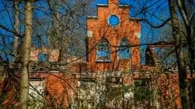 Zdjęcia: Pałac w Prośnie – monumentalna, romantyczna i tajemnicza ruina - zdjęcie 61