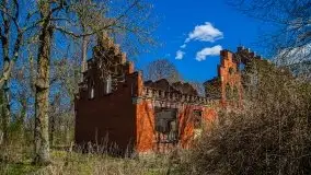 Zdjęcia: Pałac w Prośnie – monumentalna, romantyczna i tajemnicza ruina - zdjęcie 58