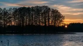 Zachód słońca nad jeziorem Ryńskim, Rybical - zdjęcie 11