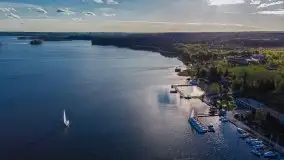 Zachód słońca podczas pływania jachtem Antila 30 - zdjęcie 8