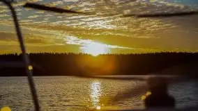 Zachód słońca podczas pływania jachtem Antila 30 - zdjęcie 11