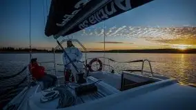 Zachód słońca podczas pływania jachtem Antila 30 - zdjęcie 45