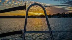 Zachód słońca podczas pływania jachtem Antila 30 - zdjęcie 33