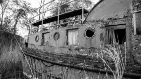 Niemy świadek mazurskich jezior spoczywa koło Rynu - zdjęcie 4