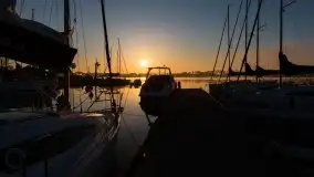 Wschód słońca nad jeziorem Ryńskim, Bocianie Gniazdo - zdjęcie 45