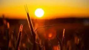 Zachód słońca widoczny z Grodzisko Święta Góra - zdjęcie 56