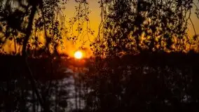 Zachód słońca widoczny z Grodzisko Święta Góra - zdjęcie 38