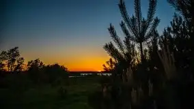 Zachód słońca widoczny z Grodzisko Święta Góra - zdjęcie 49