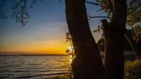 Majowy zachód słońca nad jeziorem Dargin - zdjęcie 7