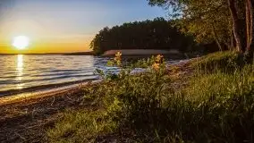 Majowy zachód słońca nad jeziorem Dargin - zdjęcie 8