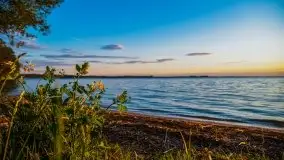 Majowy zachód słońca nad jeziorem Dargin - zdjęcie 3