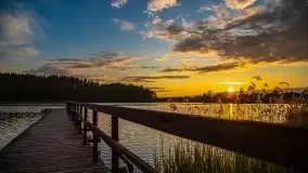 Zachód słońca w okolicy Kut i jeziora Czarna Kuta - zdjęcie 32