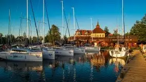 Majowy zachód słońca w Węgorzewie - zdjęcie 6