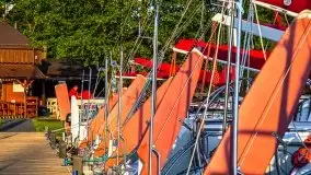 Majowy zachód słońca w Węgorzewie - zdjęcie 11