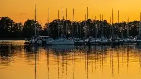 Magiczny, czerwcowy zachód słońca w Sztynorcie - zdjęcie 11