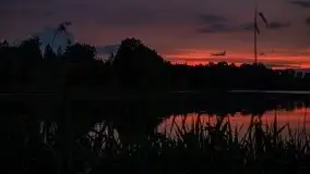 Zachód słońca w okolicach miejscowości Miłki - zdjęcie 24