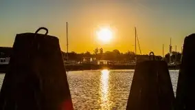 Wschód słońca w Giżycku, jezioro Niegocin - zdjęcie 51