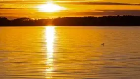 Zachód słońca nad jeziorem Gołdopiwo - zdjęcie 31