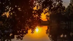 Zachód słońca nad jeziorem Gawlik - zdjęcie 21