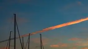 Zachód słońca, Tło dla Mew i Marina Rydzewo - zdjęcie 29