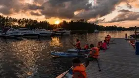 Zachód słońca nad jeziorem Tajty - zdjęcie 17