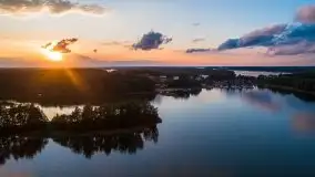 Zachód słońca nad jeziorem Tajty - zdjęcie 36