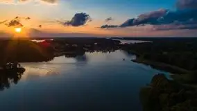 Zachód słońca nad jeziorem Tajty - zdjęcie 41