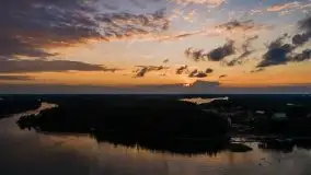 Zachód słońca nad jeziorem Tajty - zdjęcie 45