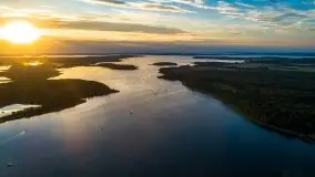 Zachód słońca nad jeziorem Kisajno - zdjęcie 56