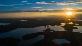 Zachód słońca nad jeziorem Kisajno - zdjęcie 50