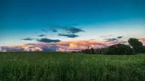 Zachód słońca, plaża Bogacko, jezioro Dejguny - zdjęcie 27