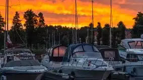 Wschód słońca w Stanicy Wodnej Stranda - zdjęcie 19