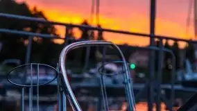 Wschód słońca w Stanicy Wodnej Stranda - zdjęcie 13