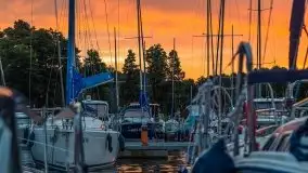 Wschód słońca w Stanicy Wodnej Stranda - zdjęcie 11