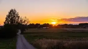 Zachód słońca w Wilkaskach - zdjęcie 20