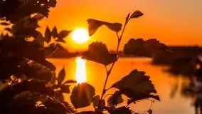 Zachód słońca, jezioro Tajty, sierpień 2020 - zdjęcie 13