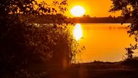 Zachód słońca, jezioro Tajty, sierpień 2020 - zdjęcie 9