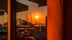 Wschód Słońca, Wilkasy, jezioro Niegocin, sierpień 2020 r. - zdjęcie 5