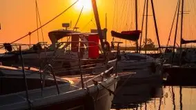 Wschód Słońca, Wilkasy, jezioro Niegocin, sierpień 2020 r. - zdjęcie 46