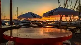 Wschód Słońca, Wilkasy, jezioro Niegocin, sierpień 2020 r. - zdjęcie 57