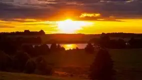 Zachód Słońca przy miejscowości Sterławki, sierpień 2020 r. - zdjęcie 11