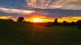 Zachód Słońca przy miejscowości Sterławki, sierpień 2020 r. - zdjęcie 13