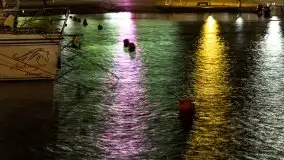 Port AZS Wilkasy skąpany w ciemnościach nocy - zdjęcie 28