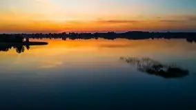 Zachód słońca nad jeziorem Tajty, wrzesień 2020 r. - zdjęcie 14