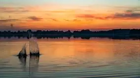 Zachód słońca nad jeziorem Tajty, wrzesień 2020 r. - zdjęcie 45